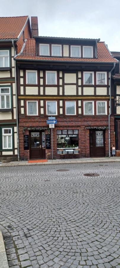 Ferienwohnung Teestube Wernigerode "Rose" Exterior photo